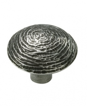 Finesse Tweed - Genuine Pewter Cabinet Knob (2 part)